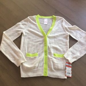 Cat & Jack Girls Button up Sweater Size 7/8